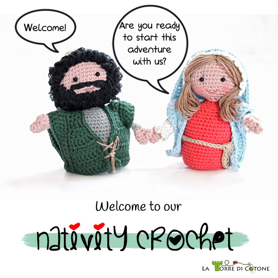 Nativity crochet: free patterns