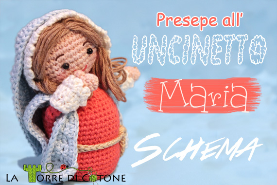 SAL Presepe all’Uncinetto #5: schema Maria