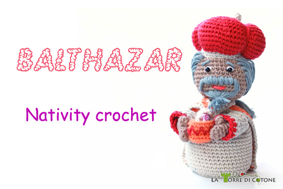 Nativity crochet: Balthazar pattern