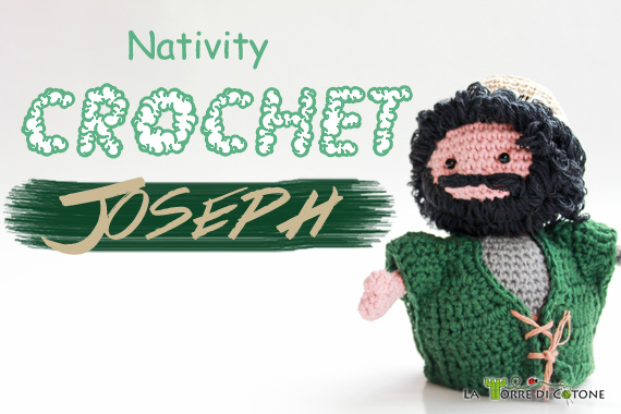 Nativity crochet: Joseph pattern